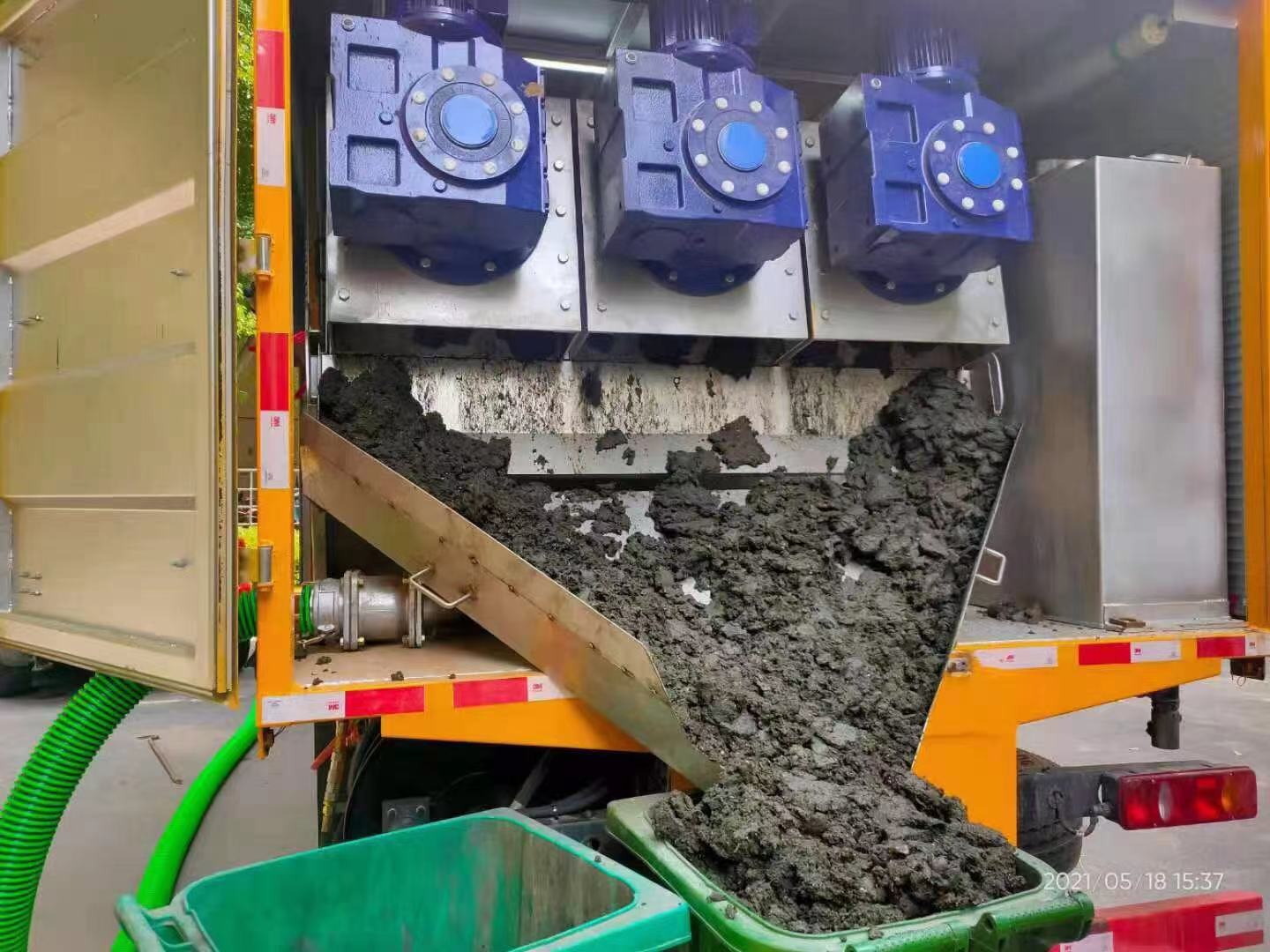 钟山化粪池清掏城市维护站-泥浆净化干湿分离处理